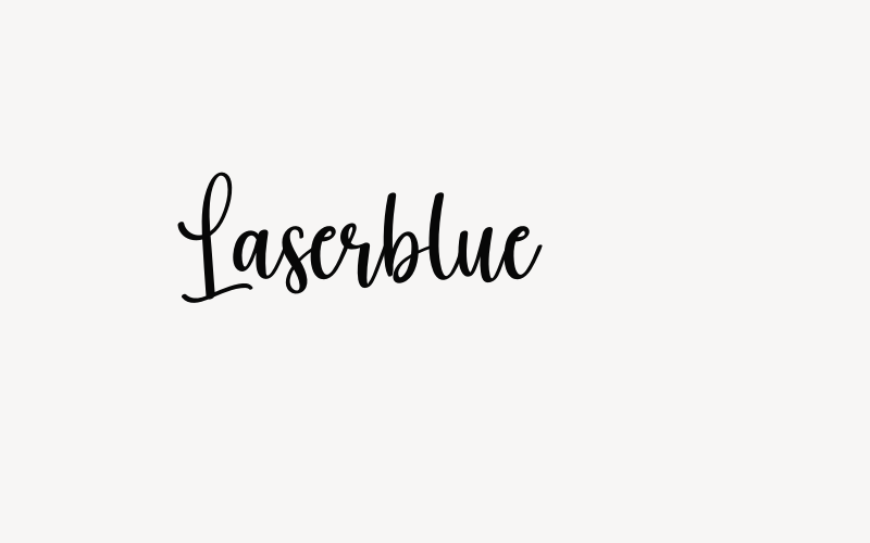 Laserblue Font