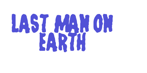 Last Man on Earth-font-download