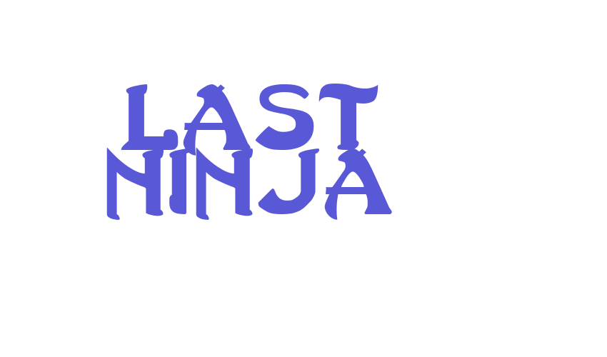 Last Ninja Font Download