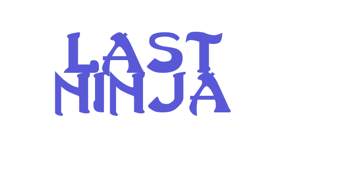 Last Ninja Font Download