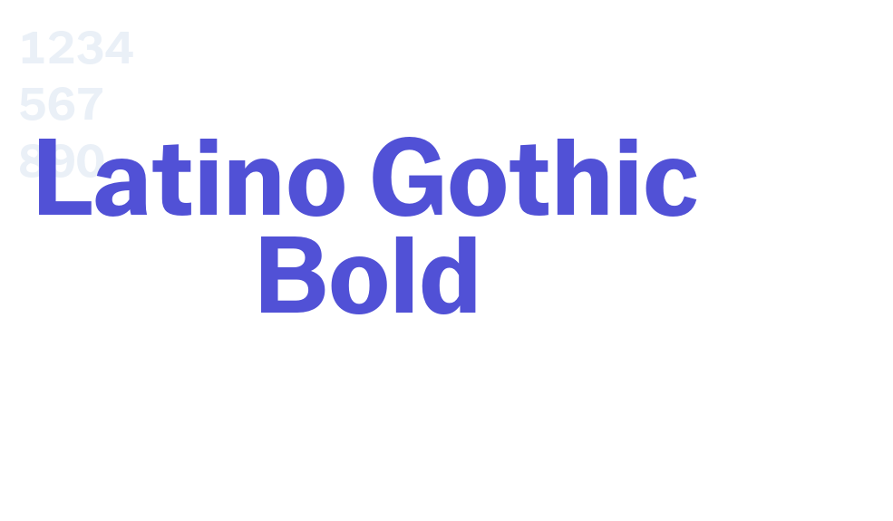 Latino Gothic Bold-font-download