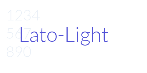 Lato-Light-font-download