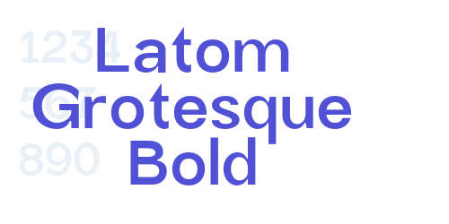 Latom Grotesque Bold-font-download