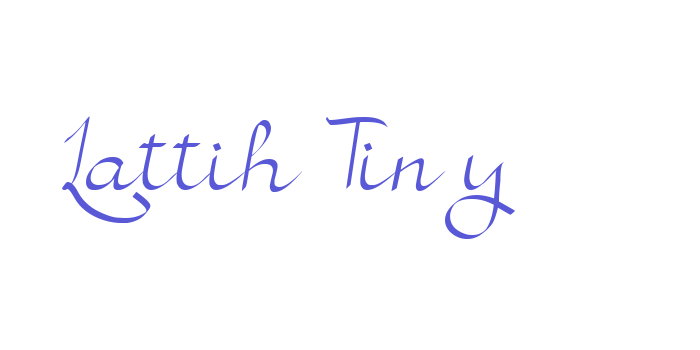 Lattih Tiny Font Download