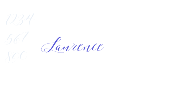 Laurence font free