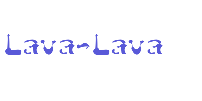 Lava-Lava Font Download