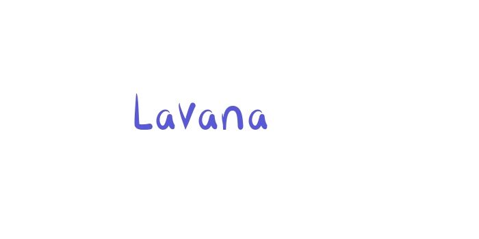 Lavana Font Download