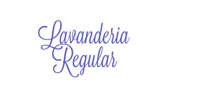 Lavanderia Regular Font Download