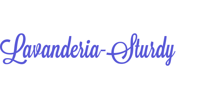 Lavanderia-Sturdy Font Download