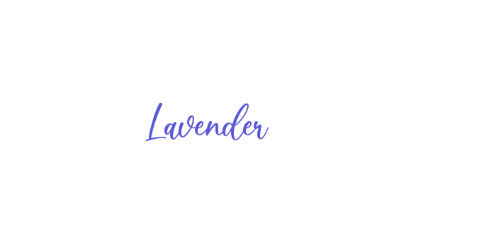 Lavender Font Download