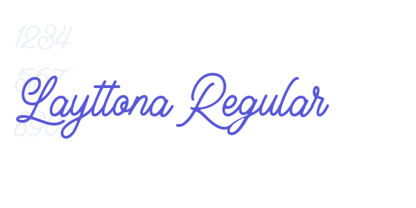 Layttona Regular font