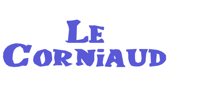 Le Corniaud Font Download