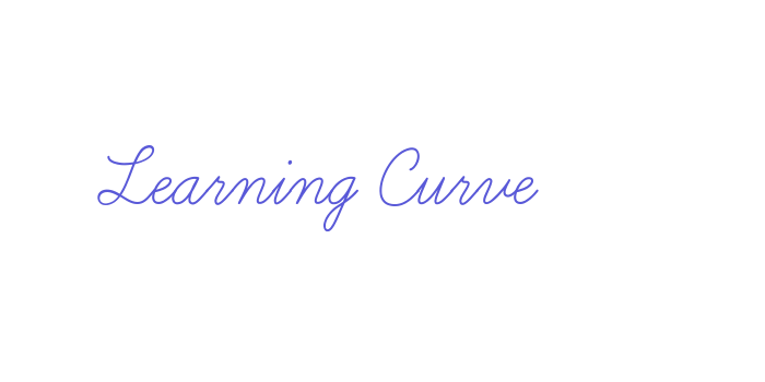 Learning Curve Font Download