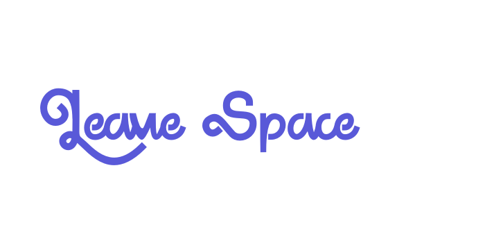 Leave Space Font Download