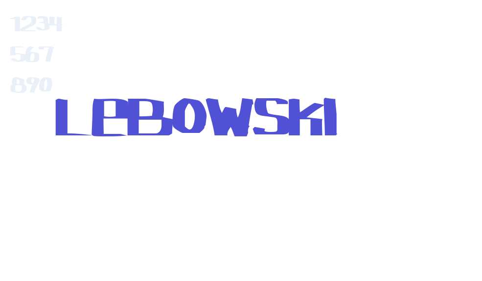 Lebowski-font-download