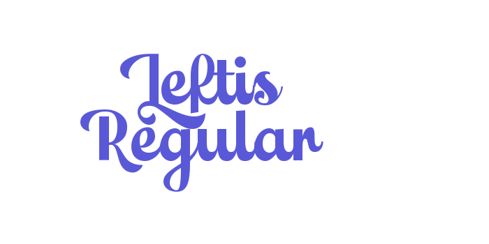 Leftis Regular Font Download