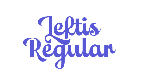 Leftis Regular Font