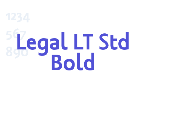 Legal LT Std Bold