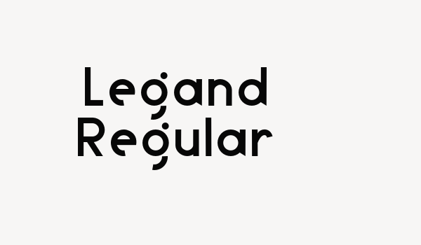 Legand Regular Font