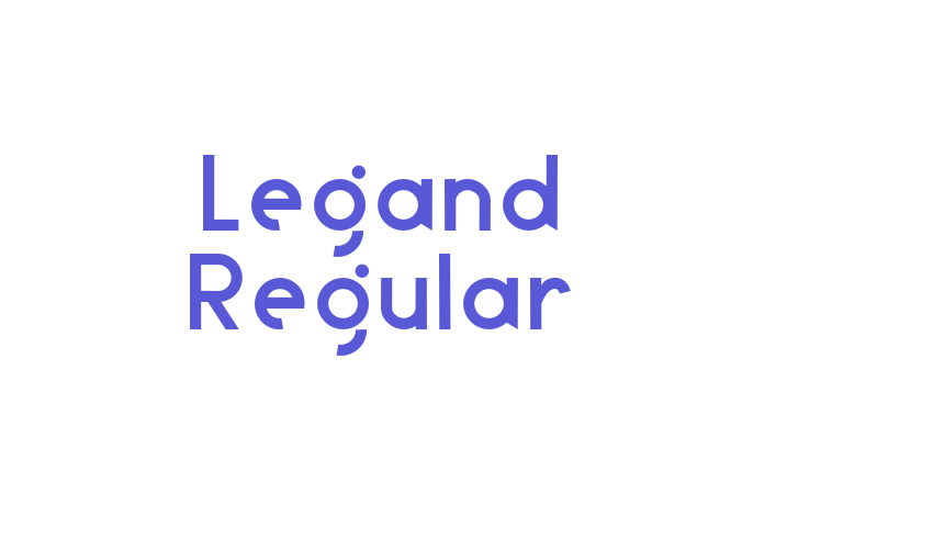 Legand Regular Font Download