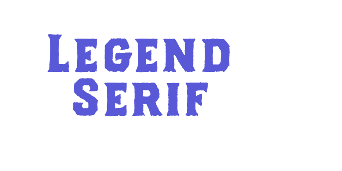 Legend Serif Font