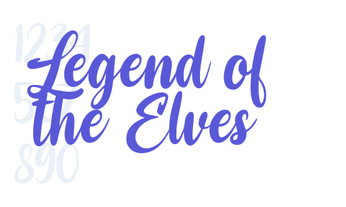 Legend of the Elves Font