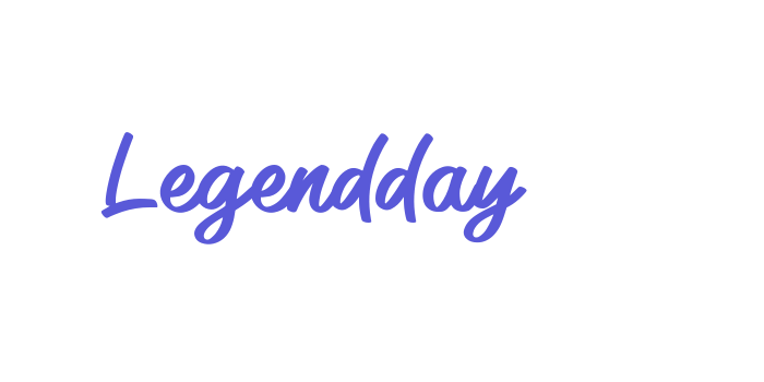 Legendday Font