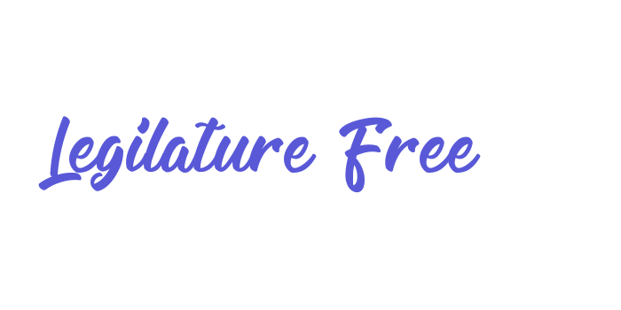 Legilature Free Font Download