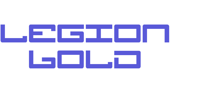 Legion Bold Font