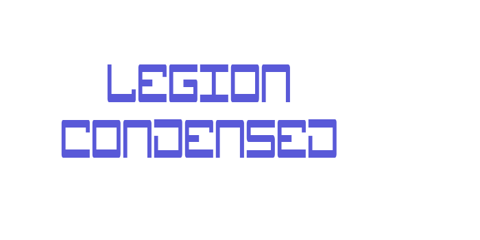 Legion Condensed Font Download