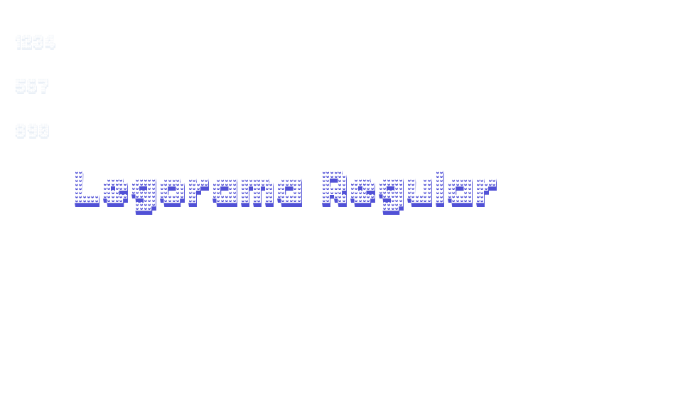 Legorama Regular-font-download