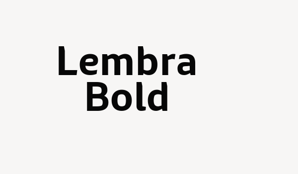 Lembra Bold Font