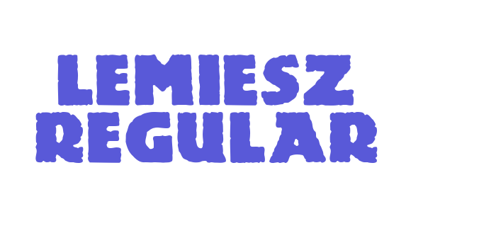 Lemiesz Regular Font Download