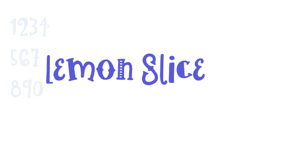 Lemon Slice font free