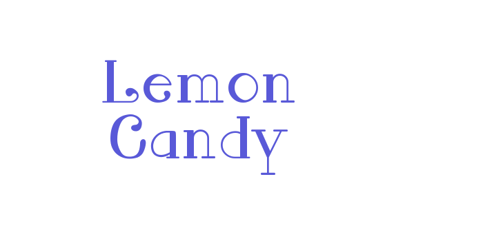 Lemon Candy Font Download