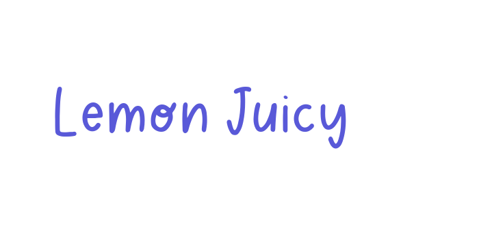 Lemon Juicy Font Download