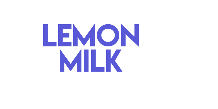 Lemon Milk Font Download