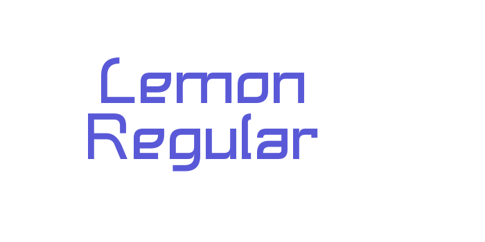 Lemon Regular Font Download