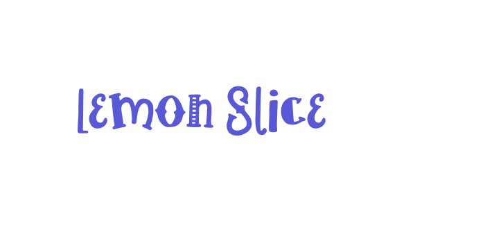 Lemon Slice Font Download