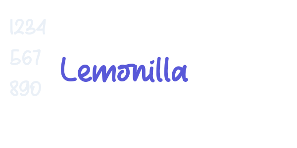 Lemonilla font free