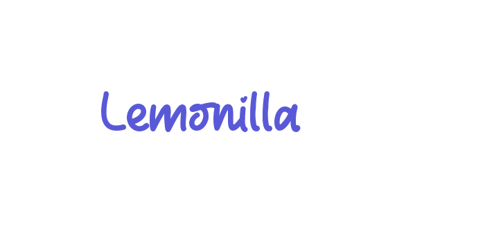 Lemonilla Font Download