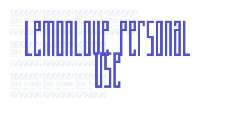 Lemonlove Personal Use-font-download