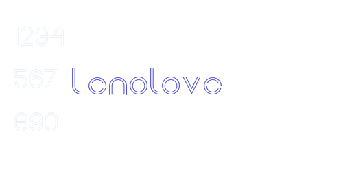 Lenolove-font-download
