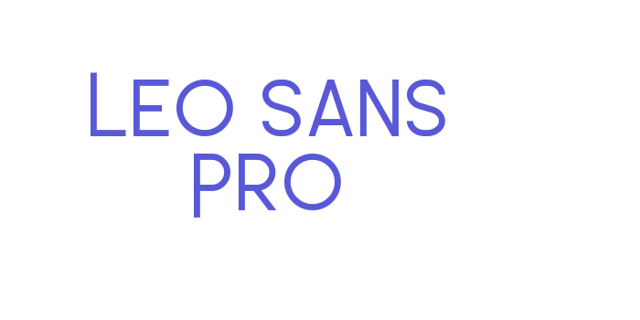 Leo Sans Pro Font Download