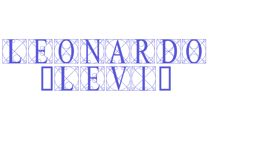 Leonardo (Levi) Font Download