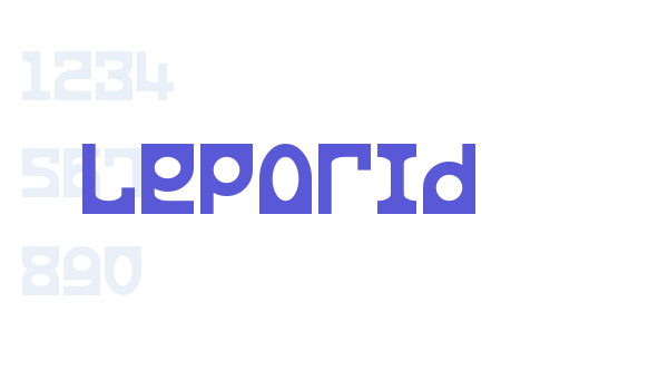 Leporid Font