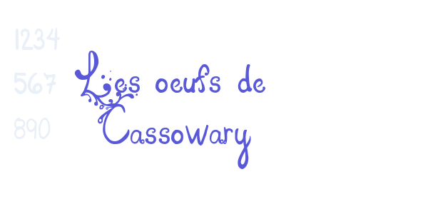 Les oeufs de Cassowary font free