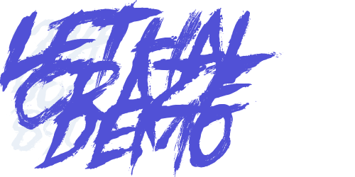 Lethal Craze DEMO-font-download