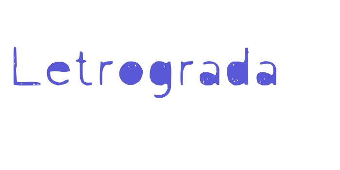 Letrograda Font