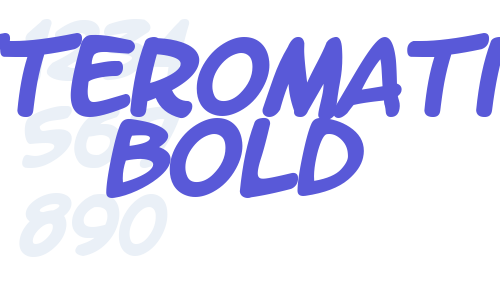 LetterOMatic!  Bold Font Download